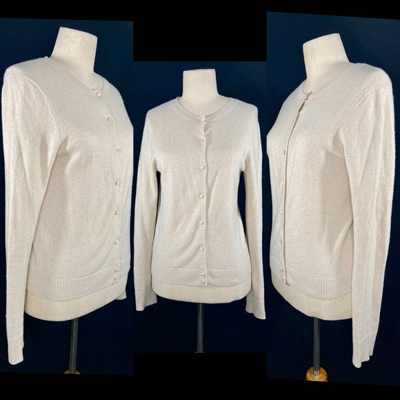 J Crew Sontuosa 100% Cashmere Cardigan - Picture 1 of 11